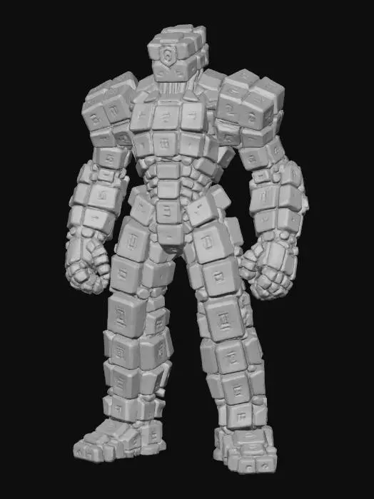 3D model for Cuboid Robotic Sentinel