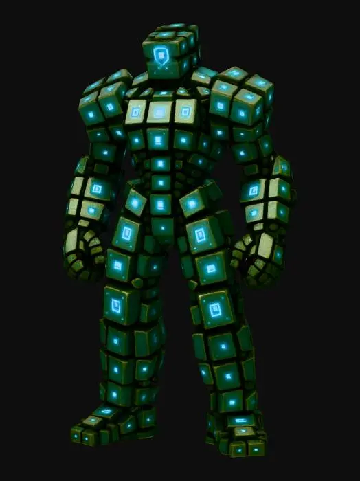 3D model for Cuboid Robotic Sentinel