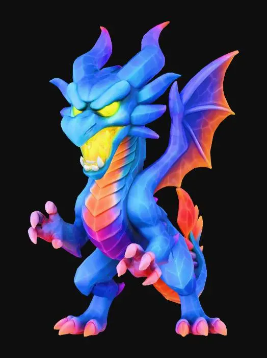 3D model for Inferno Dragon
