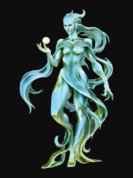 3D model for Ethereal Luminescence