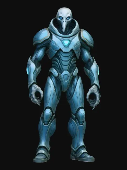 3D model for Entity Guardian of the Space