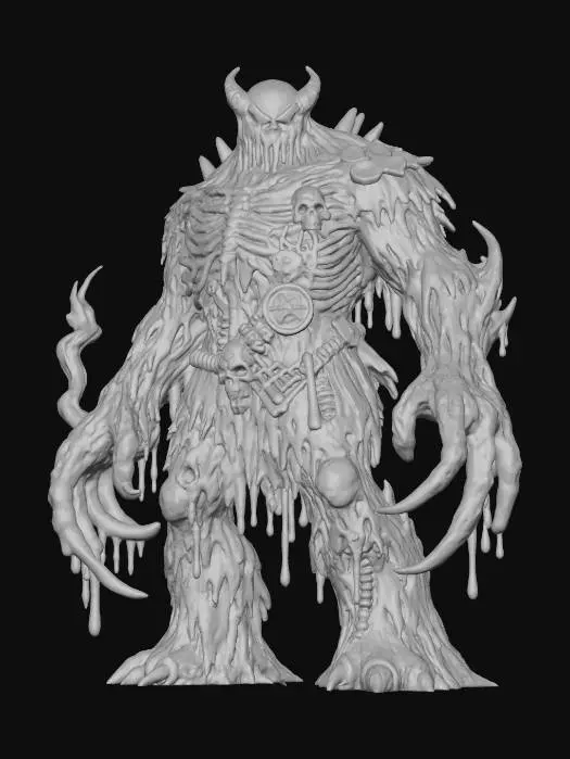 3D model for Bone Asphalt Guardian