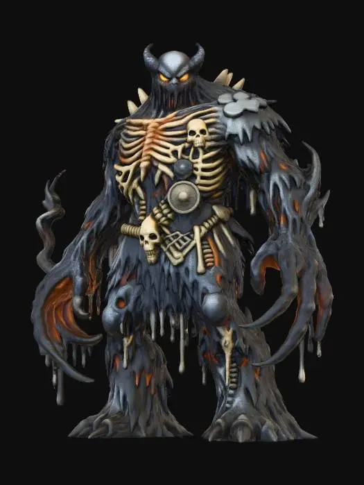 3D model for Bone Asphalt Guardian