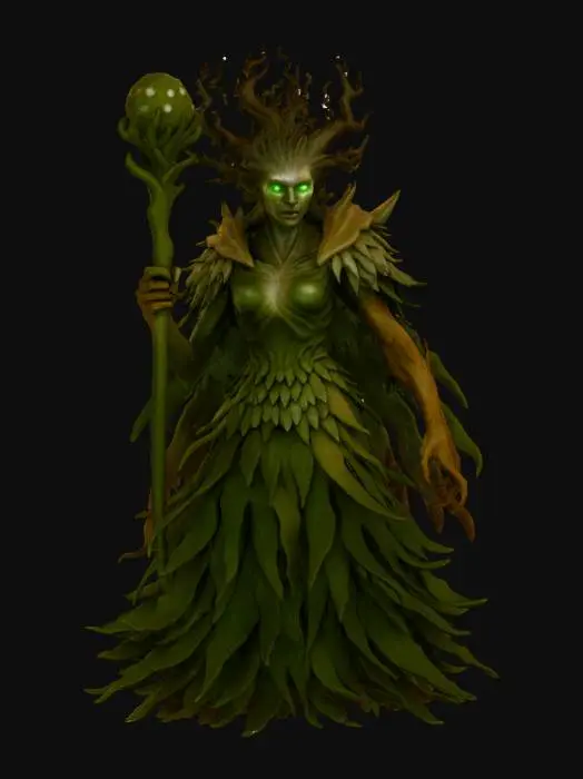 3D model for Enchanted Forest Witch