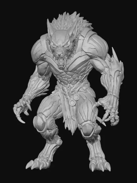 3D model for Inferno Lycanthrope