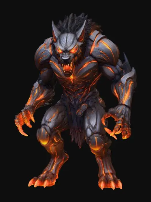 3D model for Inferno Lycanthrope
