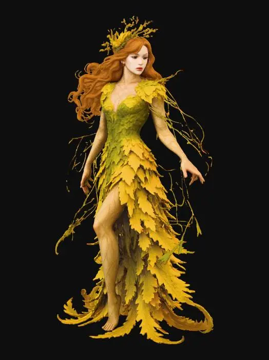 3D model for Female Sylvan Elegance, #Thanksgiving#