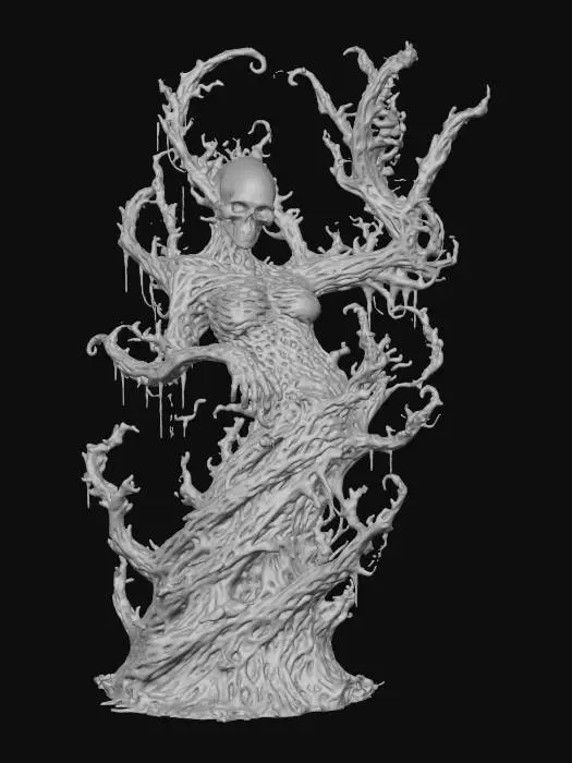 3D model for Ethereal Entanglement, #Thanksgiving#