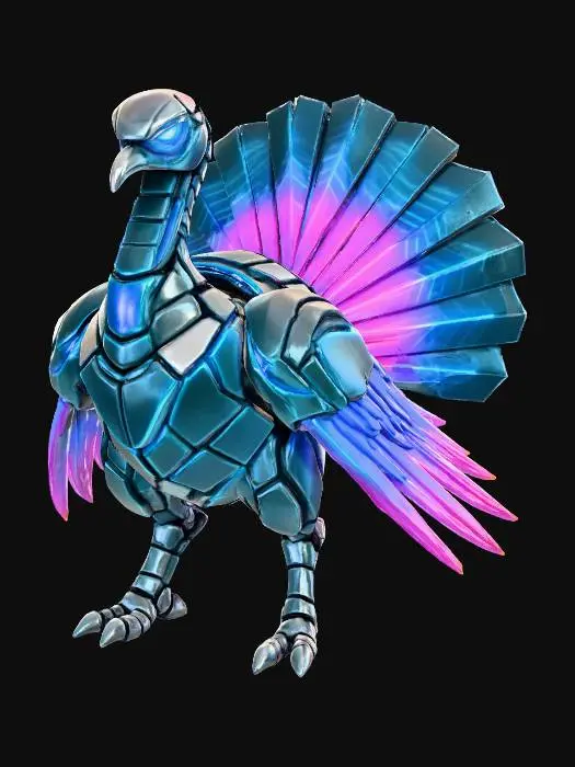 3D model for Cyber Turkey Digital, #Thanksgiving#