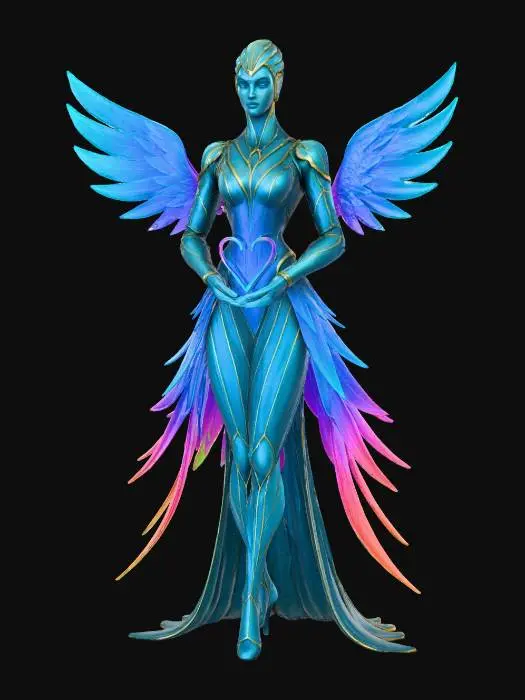 3D model for Gratitude Priestess of the Sol System, #Thanksgiving#