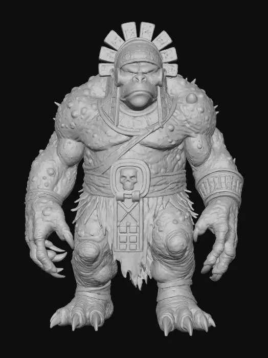3D model for Aztec Monster Destroyer