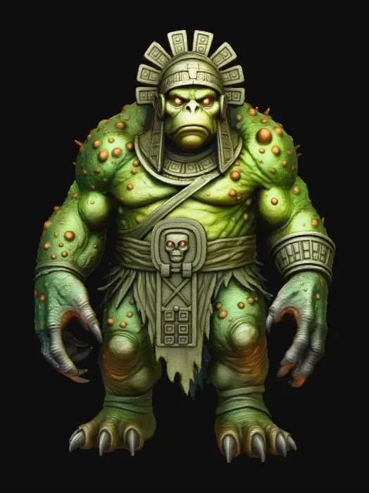 3D model for Aztec Monster Destroyer