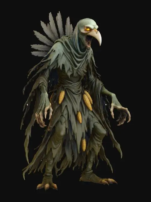 3D model for Harvester of Shadows Turkey, #Thanksgiving#
