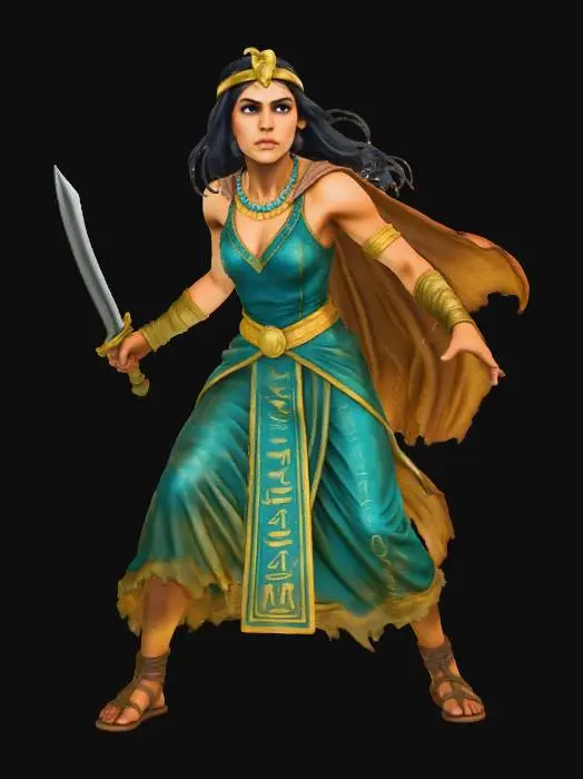 3D model for Warrior Queen of the Sands