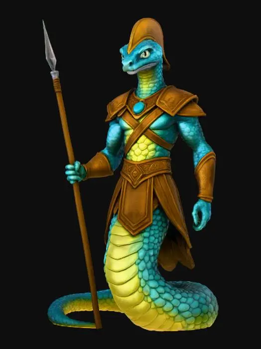 3D model for Serpent Sentinel