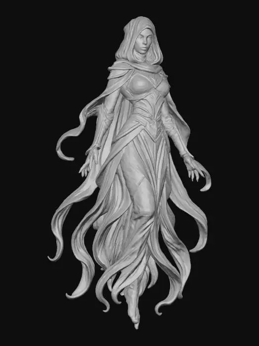 3D model for Female Ethereal Enchantress