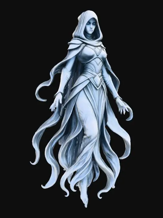 3D model for Female Ethereal Enchantress