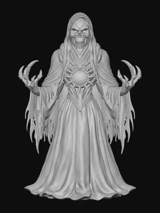 3D model for Maniac Dark Lich
