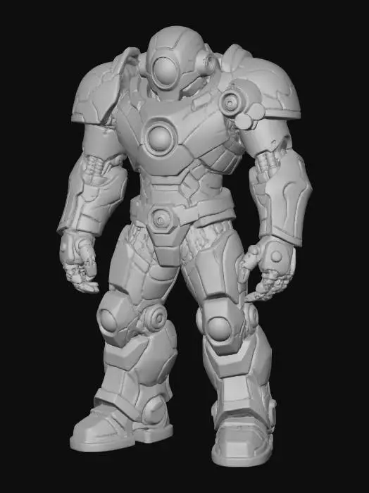 3D model for Robotic Titanium Guardian