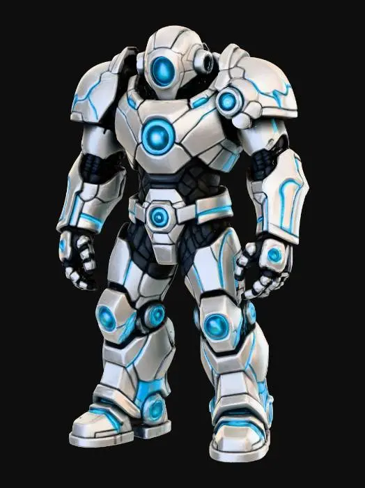 3D model for Robotic Titanium Guardian