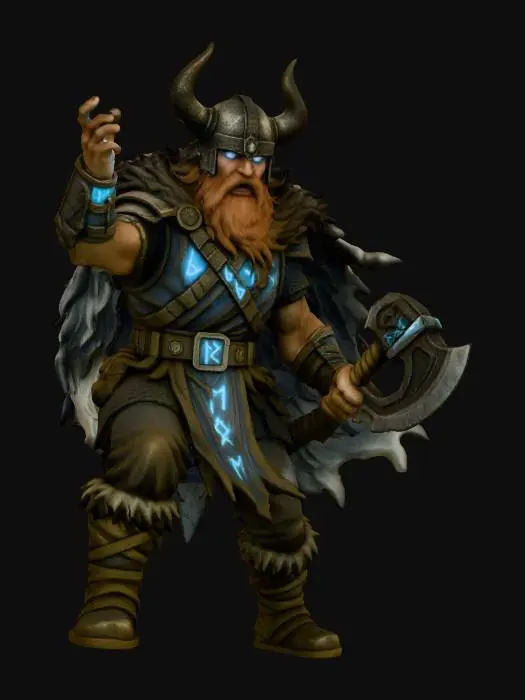 3D model for Rune Viking