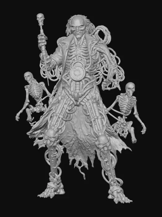 3D model for Timekeeper of Bones