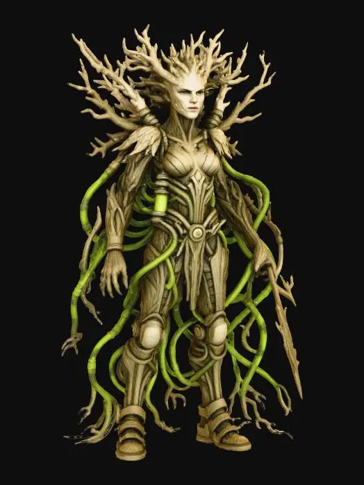 3D model for Dryad Mechanist Warrior