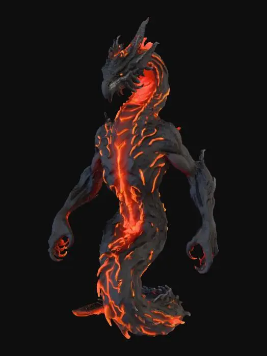 3D model for Shadows Mystic Dragon