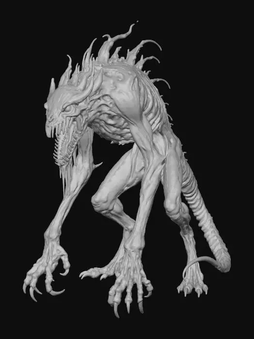3D model for Bestial Nightmare Stalker