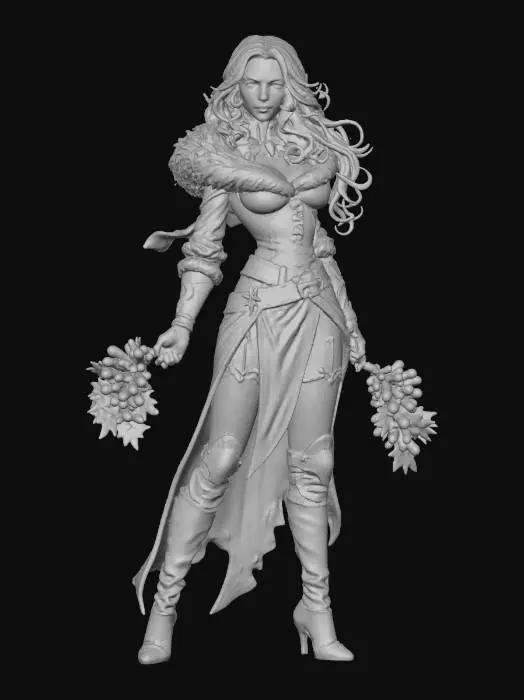 3D model for Female Elegant Holiday, #Christmas2025#