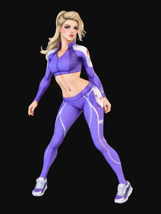 3D model for Galactic Fitness Trainer