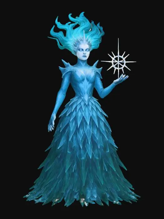 3D model for Ice Queen's Aura, #Christmas2025#