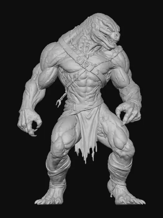 3D model for Stone Guardian Elian