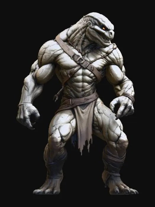 3D model for Stone Guardian Elian