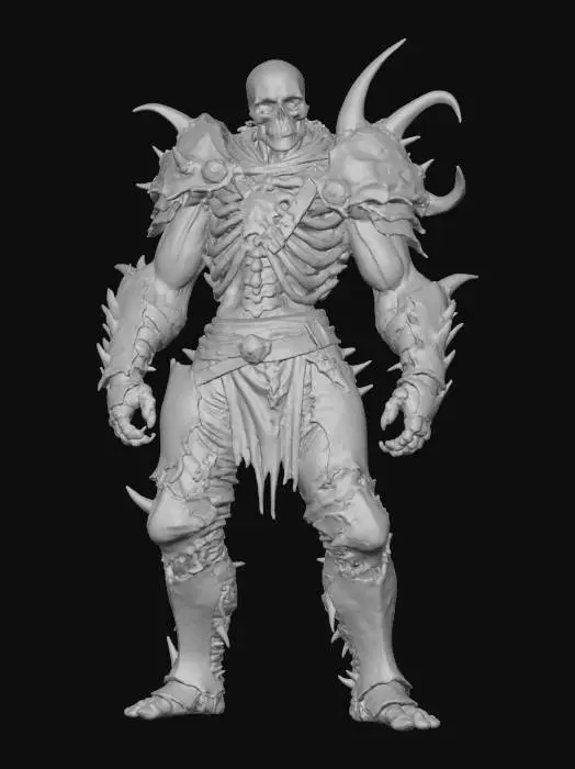 3D model for Energy Bone Warrior