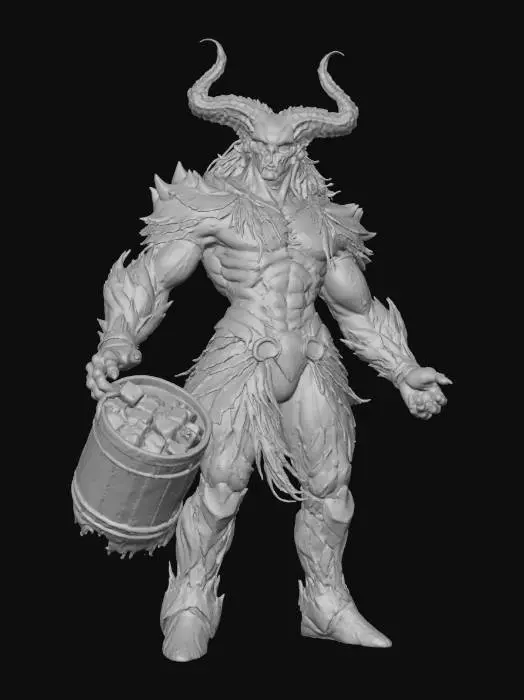 3D model for Gift Demonic Winter's Bounty, #Christmas2025#