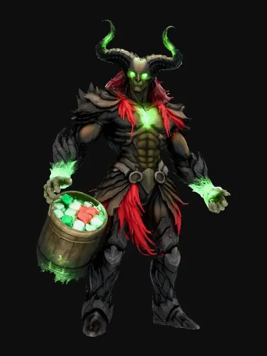 3D model for Gift Demonic Winter's Bounty, #Christmas2025#