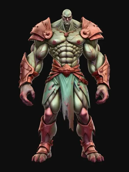 3D model for Titan War Golem