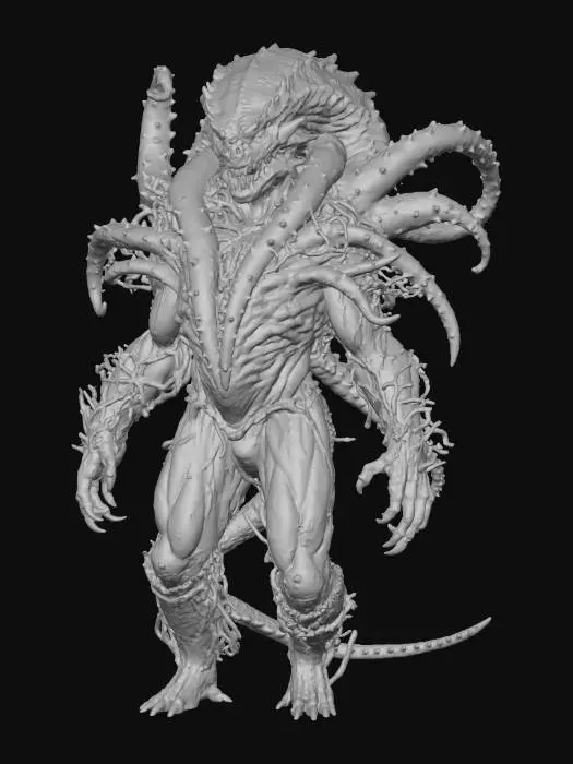 3D model for Abyssal Colossus Monster