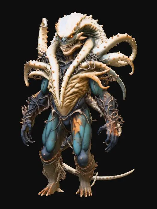 3D model for Abyssal Colossus Monster