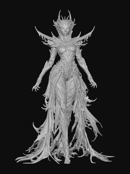 3D model for Female Nature's Empress Queen