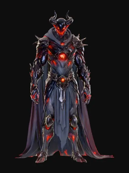 3D model for Monster Infernal Warlord