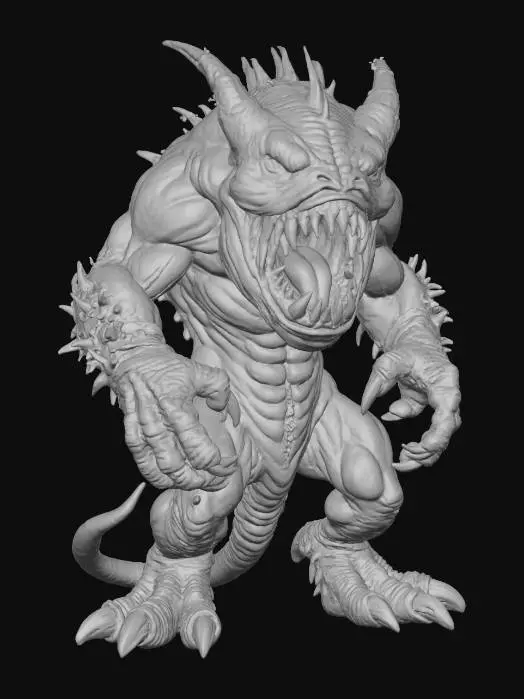 3D model for Green Behemoth