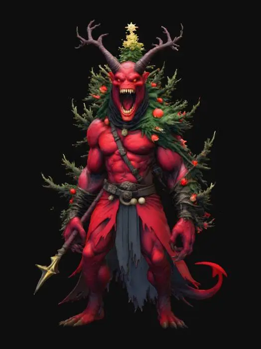 3D model for Infernal Yuletide Warrior, #Christmas2025#