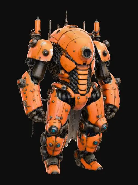 3D model for Robot Titan Emergence