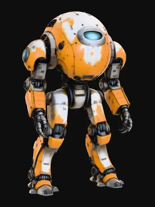 3D model for Robot Titan Detector of the Wasteland