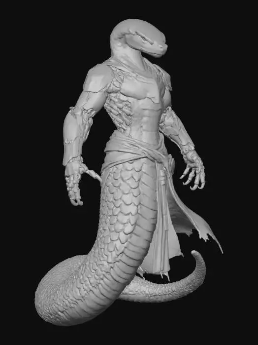 3D model for Robotic Snake Warrior