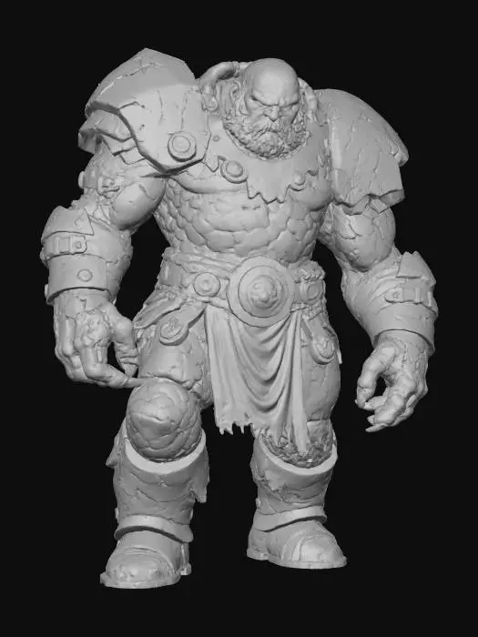 3D model for Stone Titan Strider