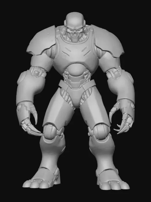 3D model for Mech War Skeleton