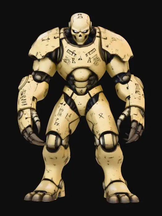 3D model for Mech War Skeleton